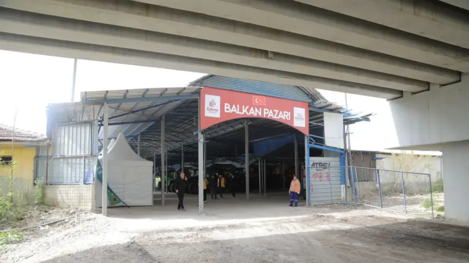 Edirne'de Balkan Pazarı Tezgâh Kuraları ve Başvuru Tarihleri Duyuruldu